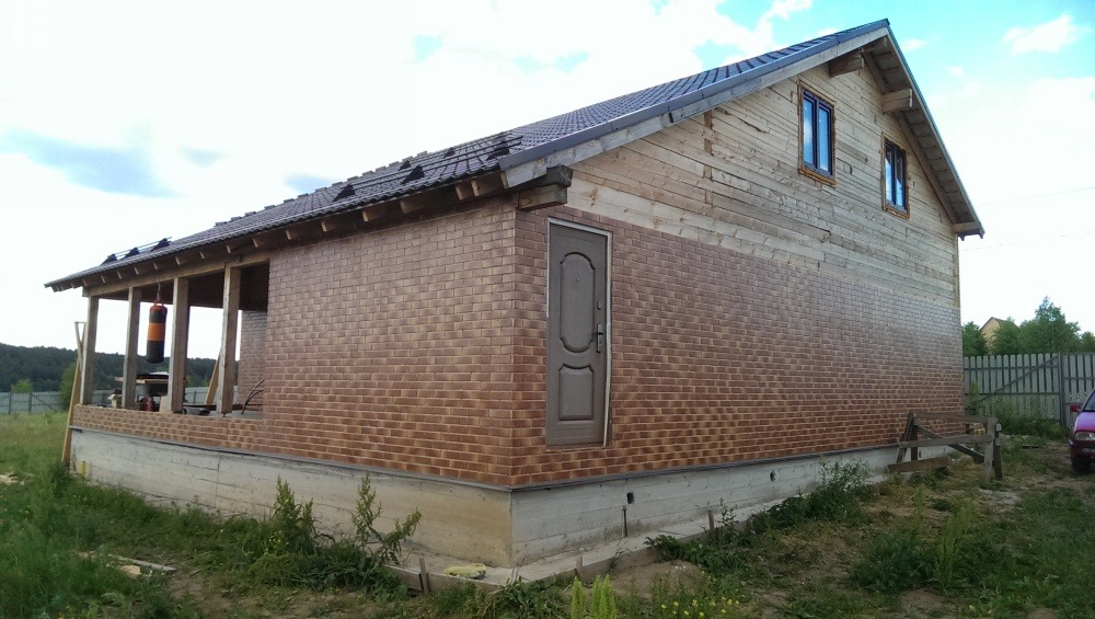 Утепление деревянного дома термопатнелями ппу