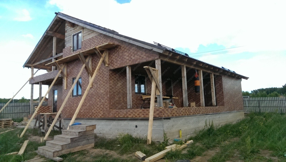Утепление деревянного дома термопатнелями ппу